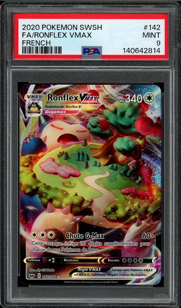 PSA 9 Ronflex VMax