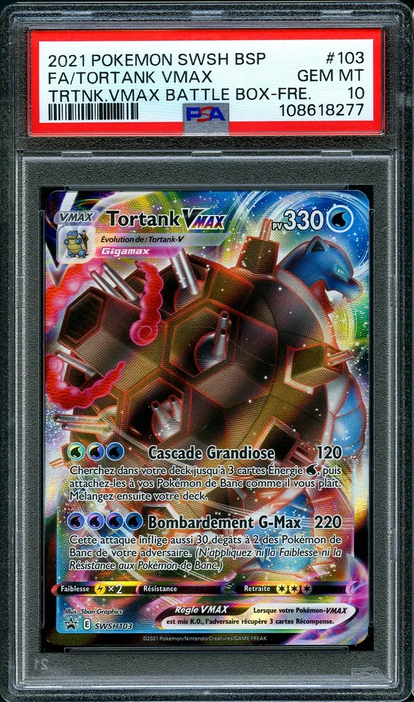PSA 10 Tortank VMax