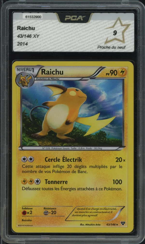 PCA 9 Raichu Holo