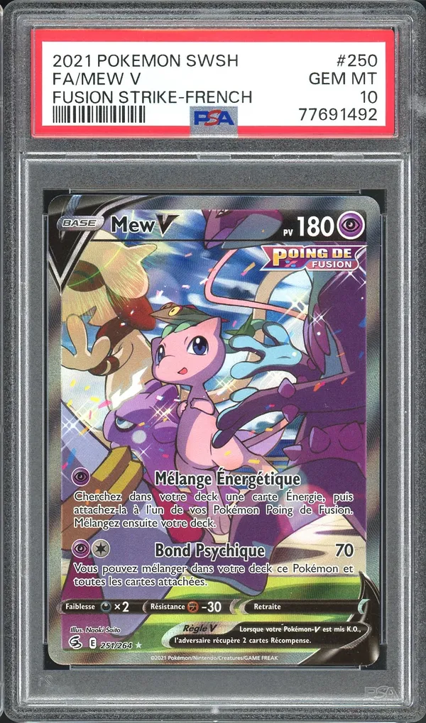 PSA 10 Mew V
