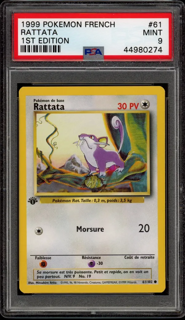 PSA 9 Rattata
