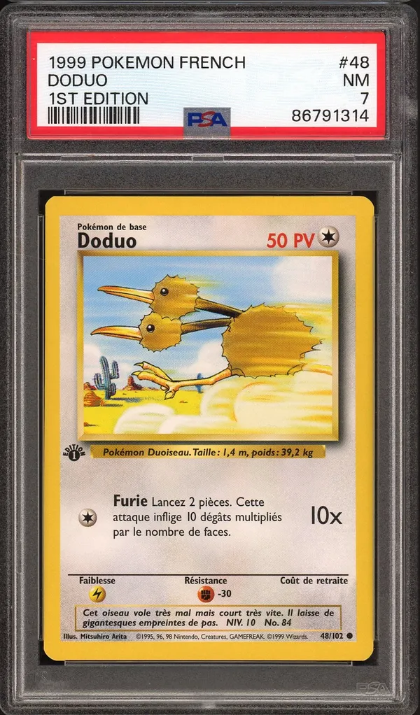 PSA 7 Doduo