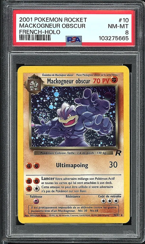 PSA 8 Mackogneur Obscur Holo