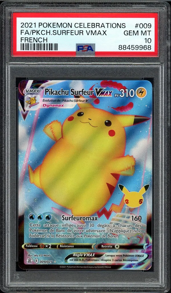 PSA 9 Pikachu - #60/64 - Jungle - Wizards - Edition 1