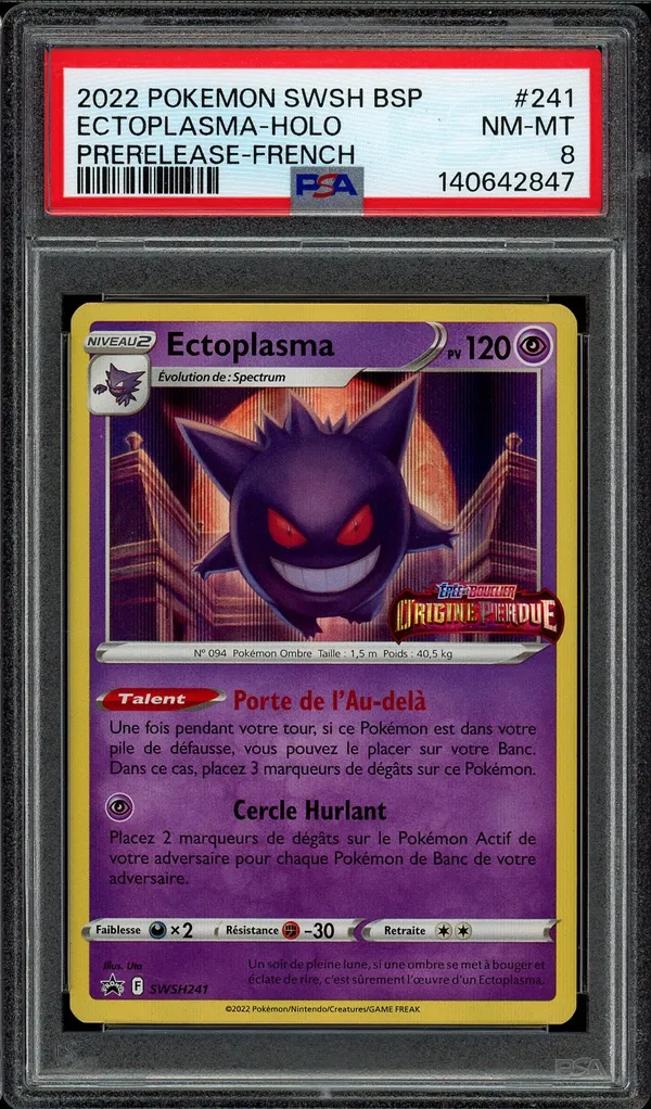 PSA 8 Ectoplasma Holo