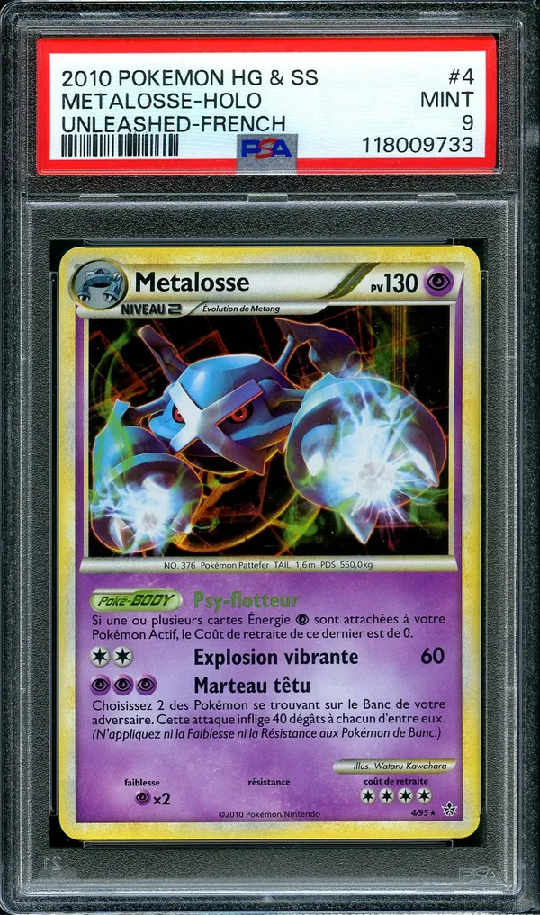 PSA 9 Métalosse Holo