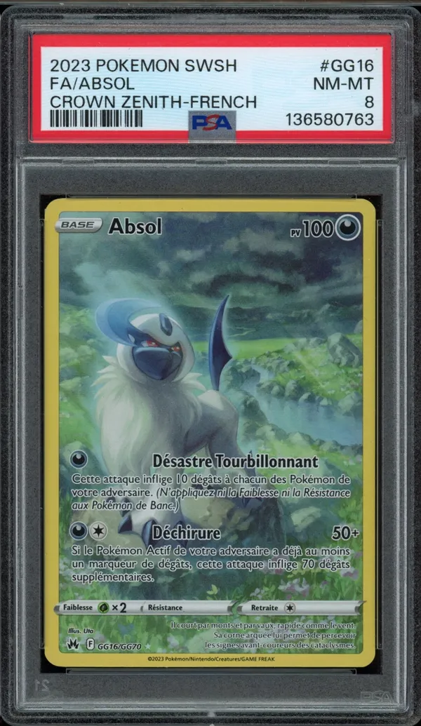 PSA 8 Absol