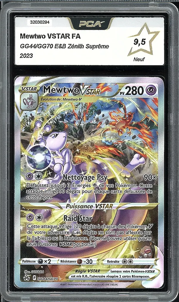 PCA 9.5 Mewtwo VStar