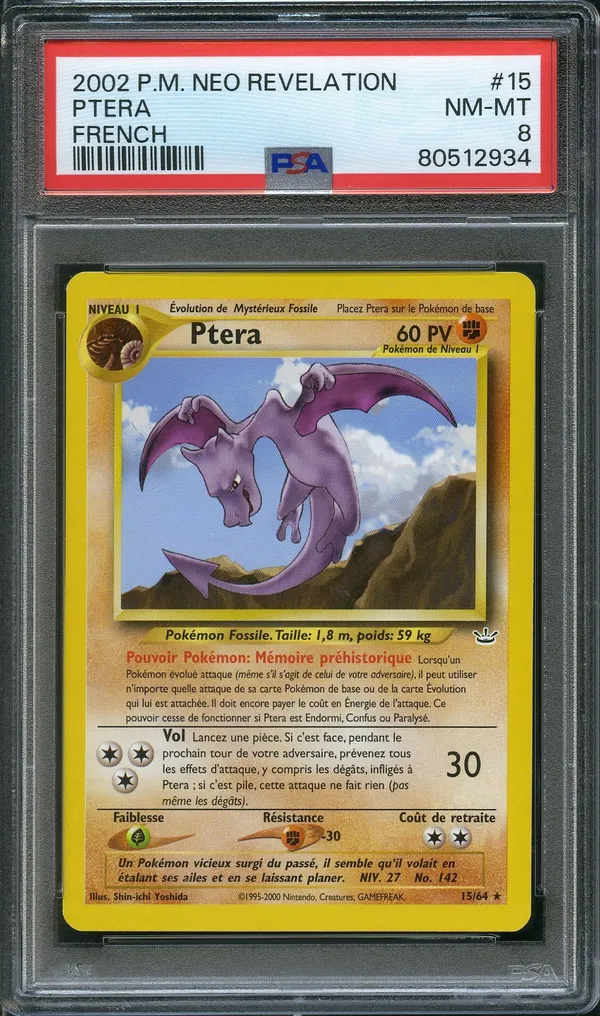 PSA 8 Ptéra