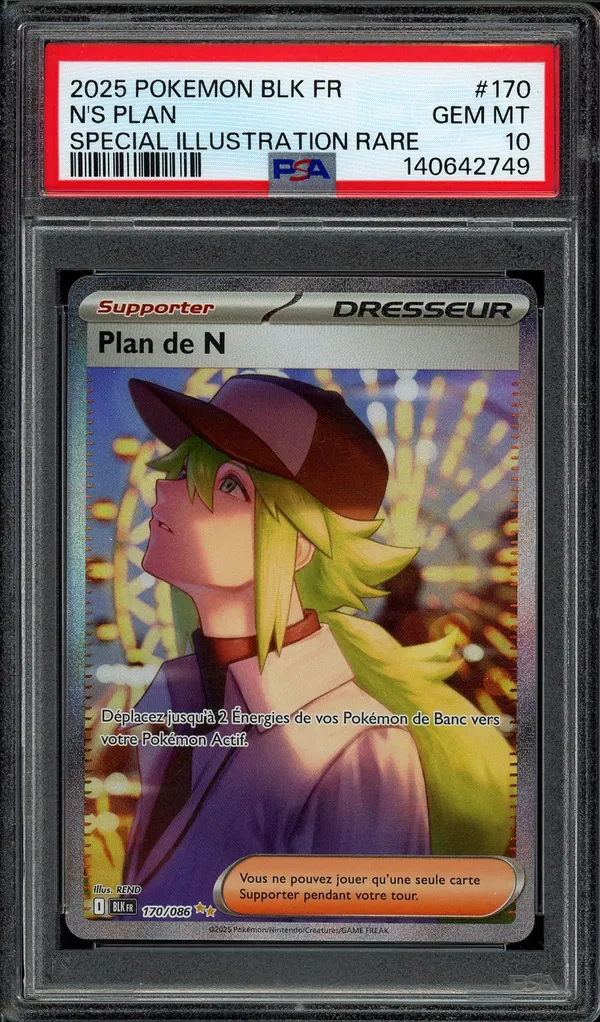 PSA 10 Plan de N