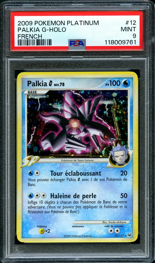 PSA 9 Palkia Holo