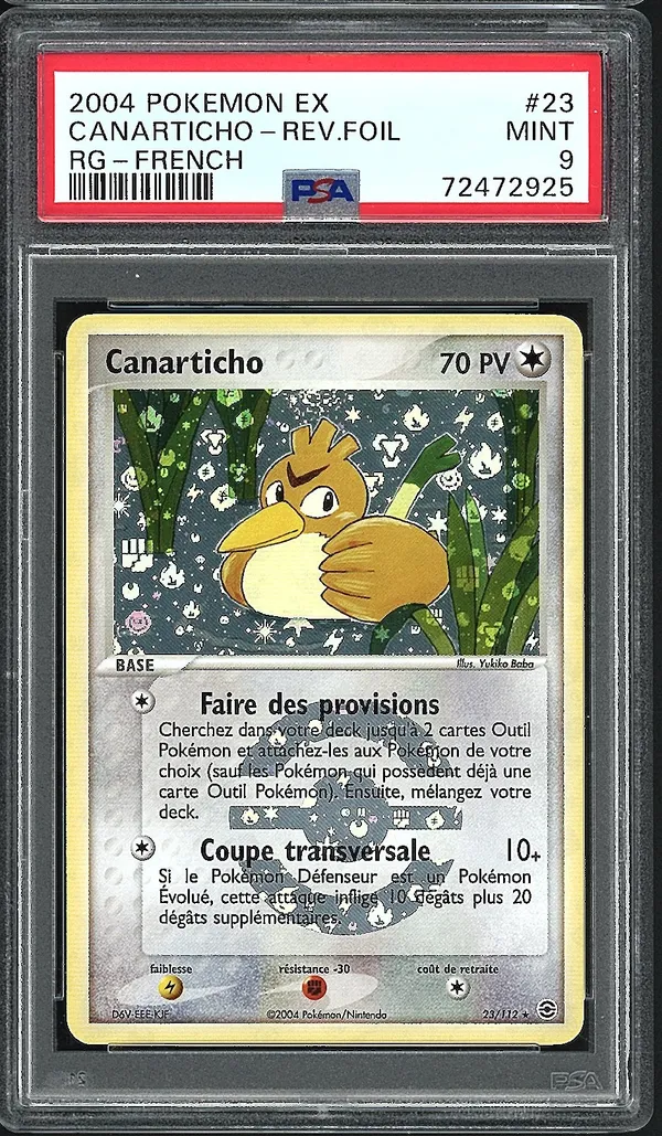 PSA 9 Canarticho Reverse