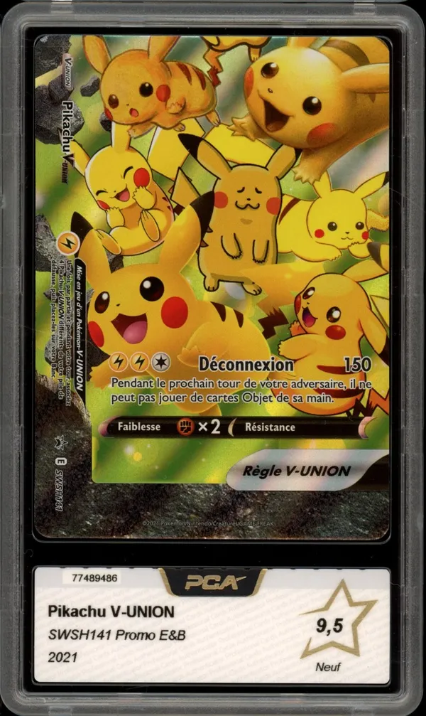 PSA 9.5 Pikachu V Union