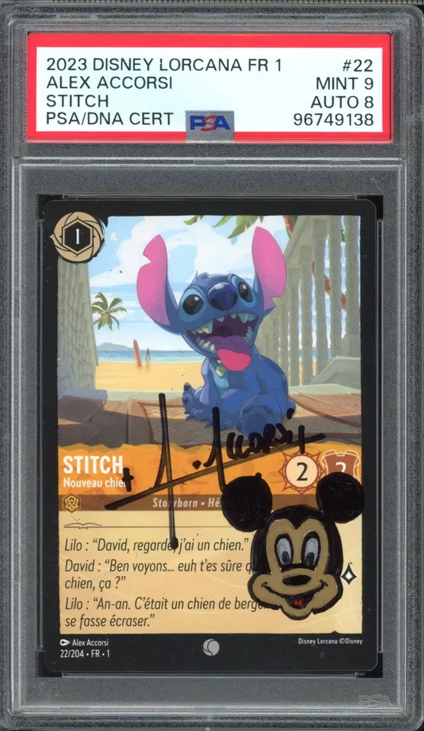 PSA 9 Stitch