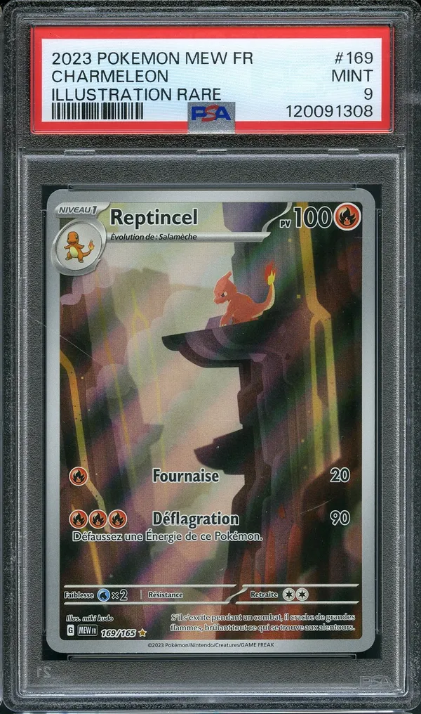 PSA 9 Reptincel