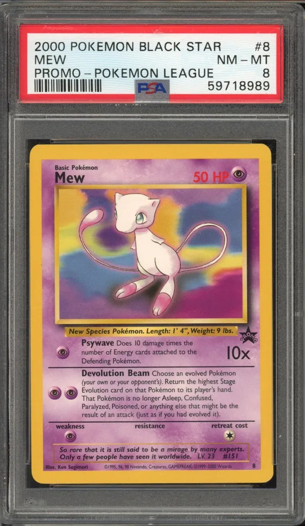 PSA 8 Mew