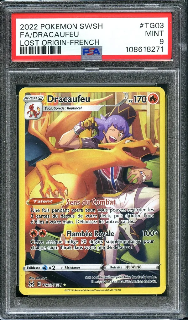 PSA 9 Dracaufeu