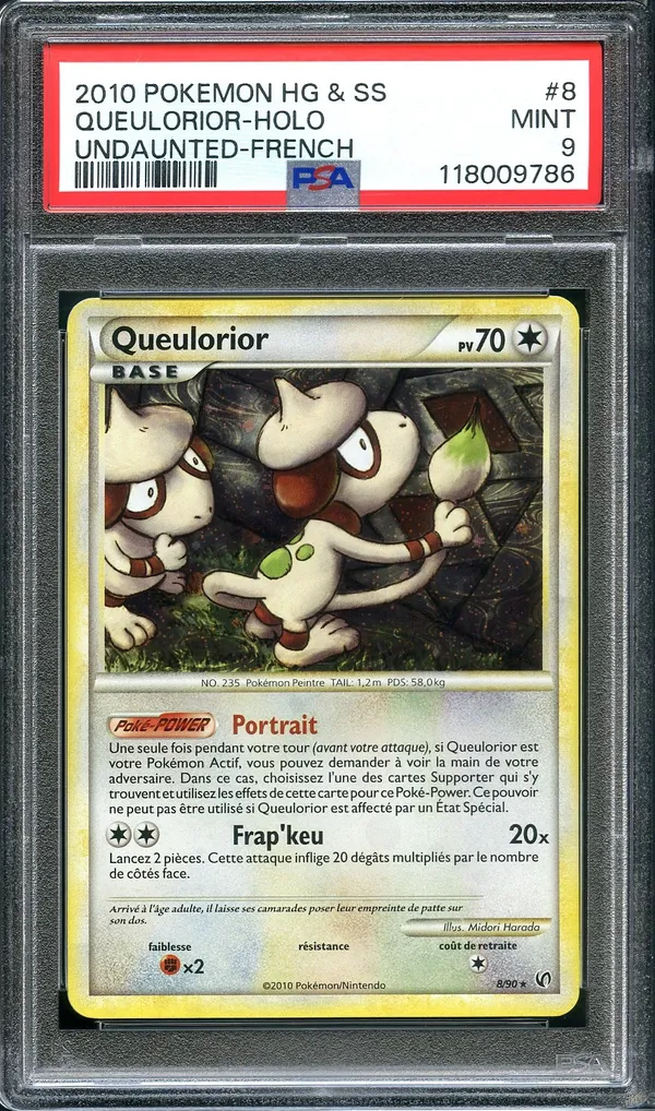 PSA 9 Queulorior Holo