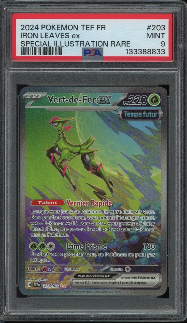 PSA 9 Vert-de-Fer Ex