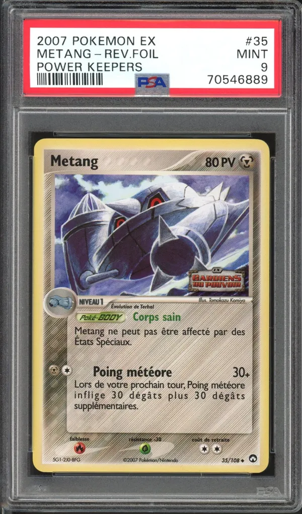 PSA 9 Metang Reverse