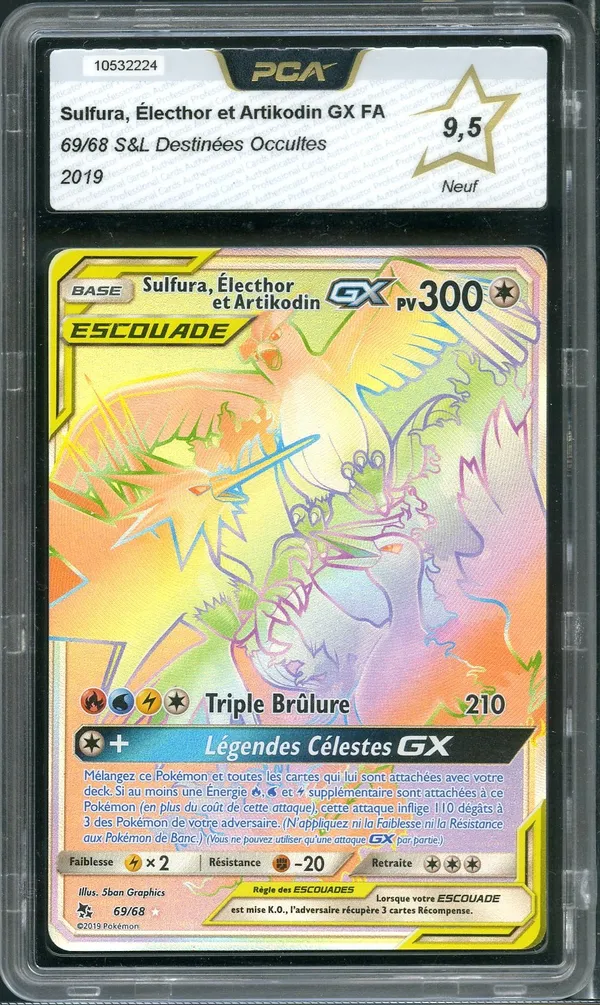 PCA 9.5 Sulfura, Électhor et Artikodin Gx Rainbow