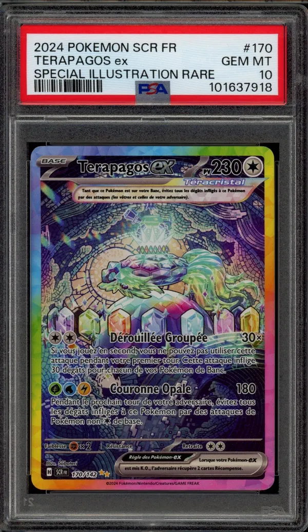 PSA 10 Terapagos Ex