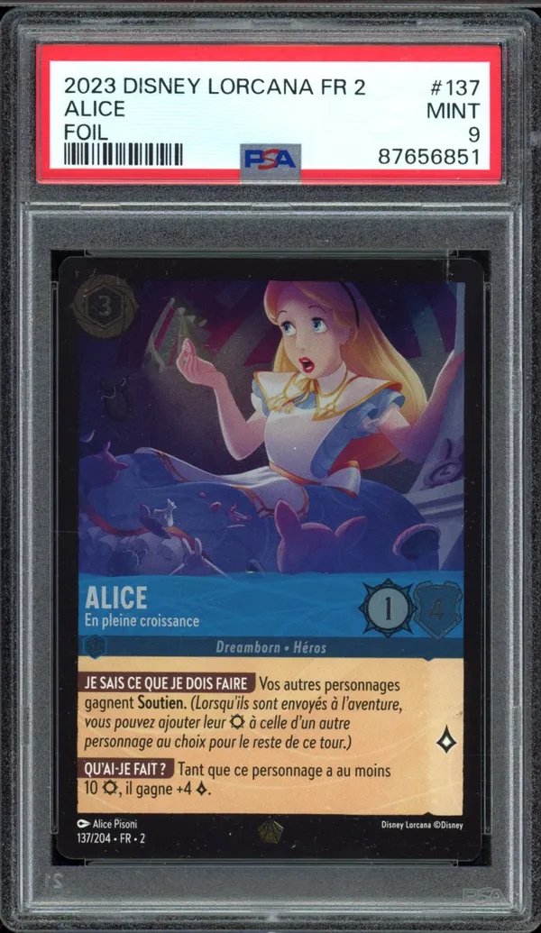PSA 9 Alice Foil