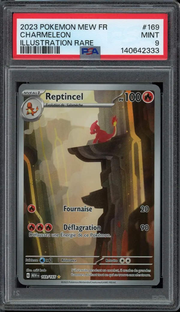 PSA 9 Reptincel