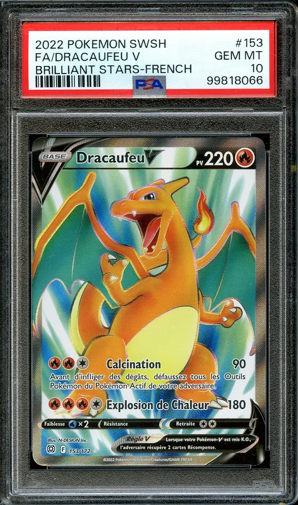 PSA 10 Dracaufeu V