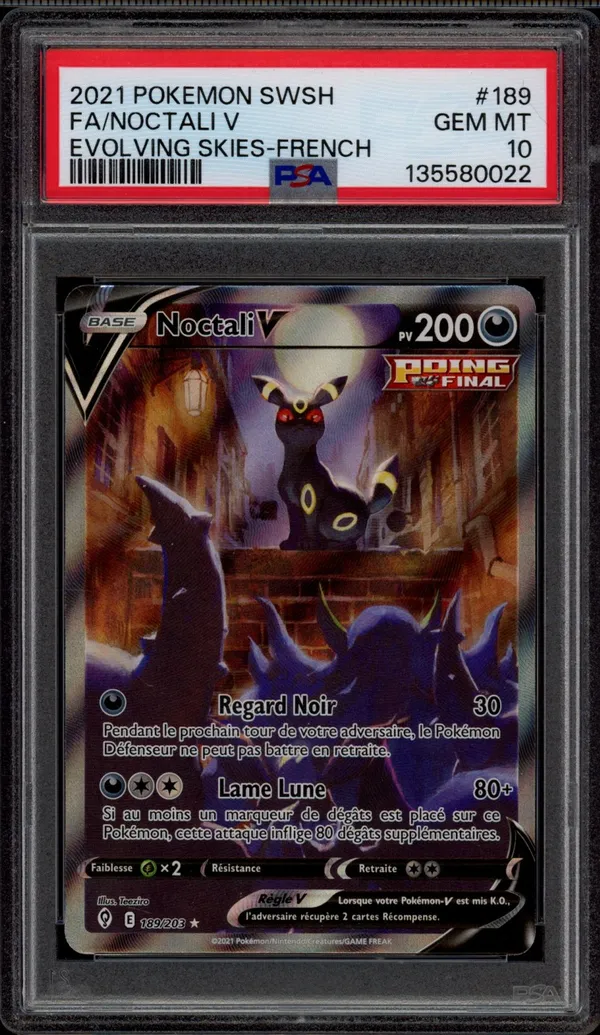 PSA 10 Noctali V