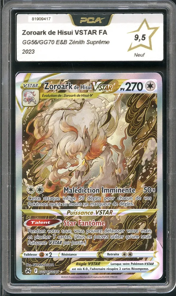 PCA 9.5 Zoroark de Hisui VStar