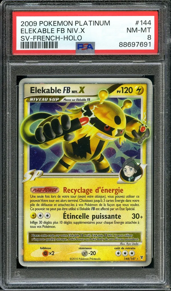 PSA 8 Elekable Niv. X