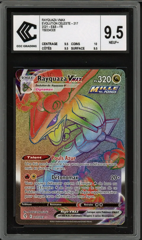 CCC 9.5 Rayquaza VMax Rainbow
