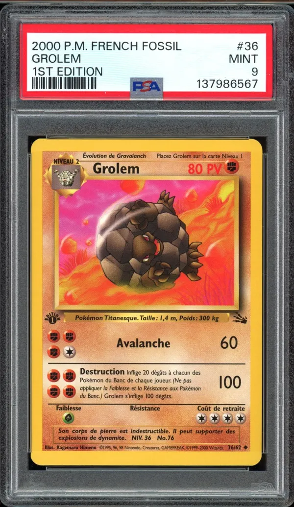 PSA 9 Grolem