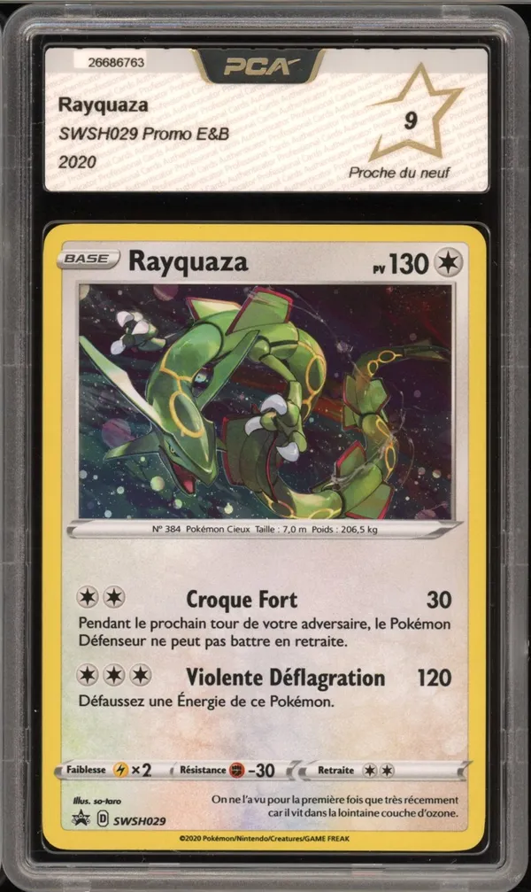 PCA 9 Rayquaza Holo