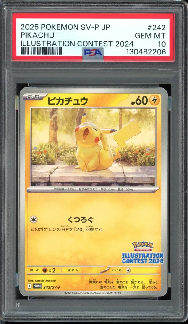 PSA 10 Pikachu