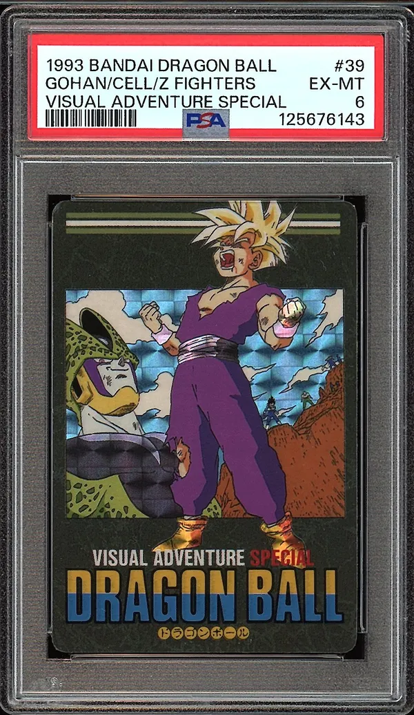 PSA 6 Gohan, Cell & Z Figthers
