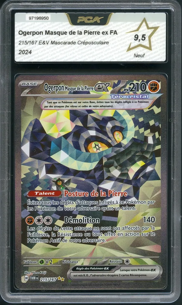 PCA 9.5 Ogerpon Masque de la Pierre Ex