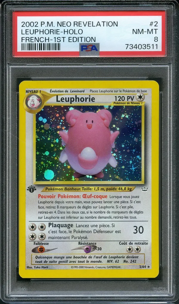 PSA 8 Leuphorie Holo