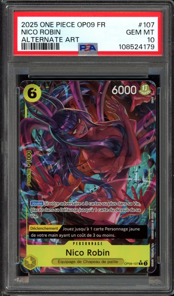 PSA 10 Nico Robin