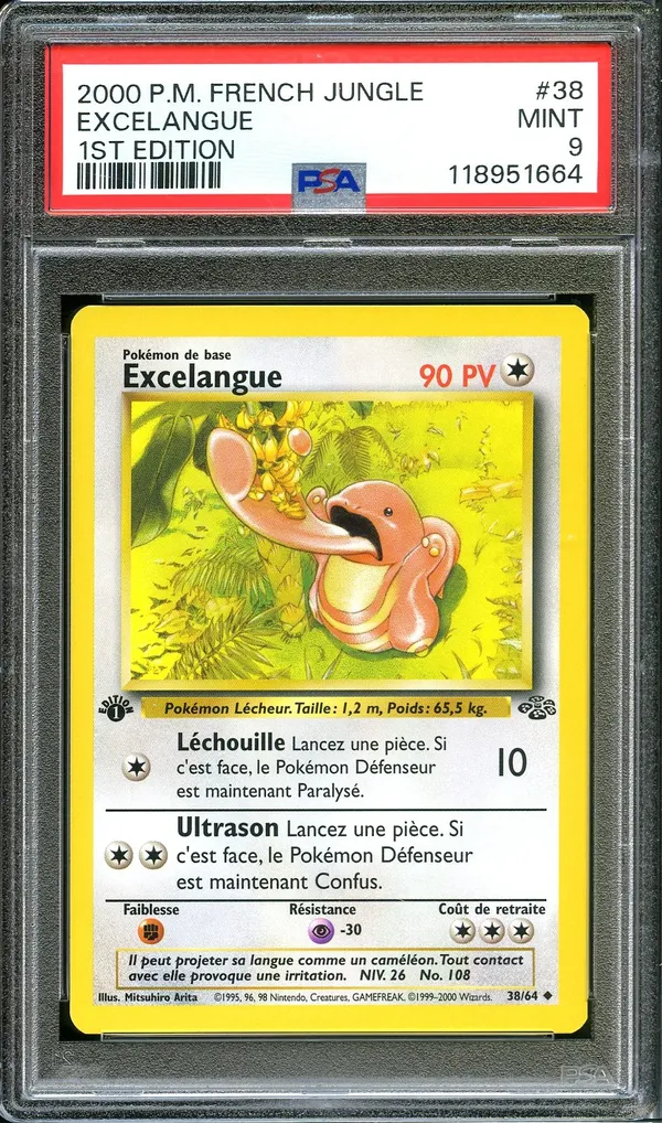 PSA 9 Excelangue