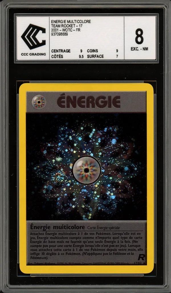 CCC 8 Energie Multicolore Holo
