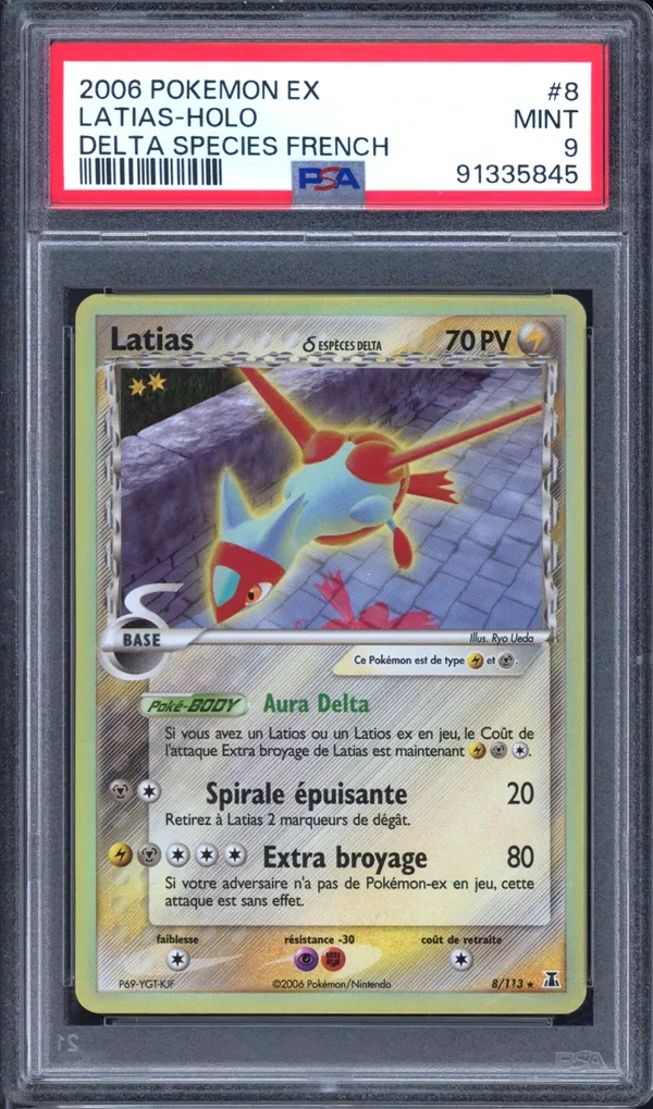 PSA 9 Latias Holo