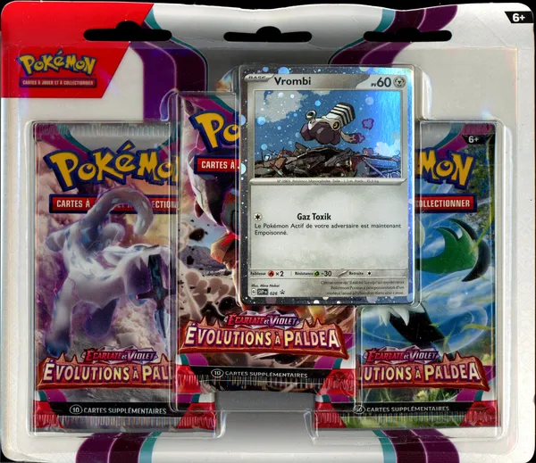 Tripack EV2 Evolutions à Paldea