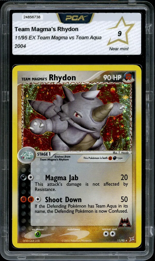 PCA 9 Team Magma's Rhydon Holo