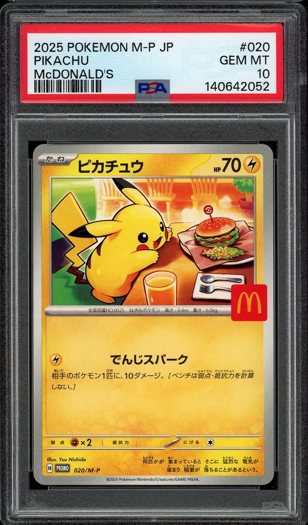PSA 10 Pikachu