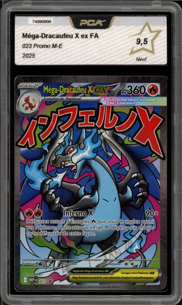 PCA 9.5 Méga Dracaufeu X Ex