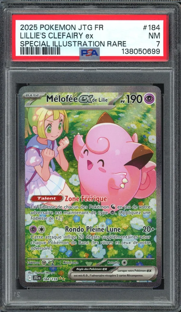 PSA 7 Mélofée Ex de Lilie