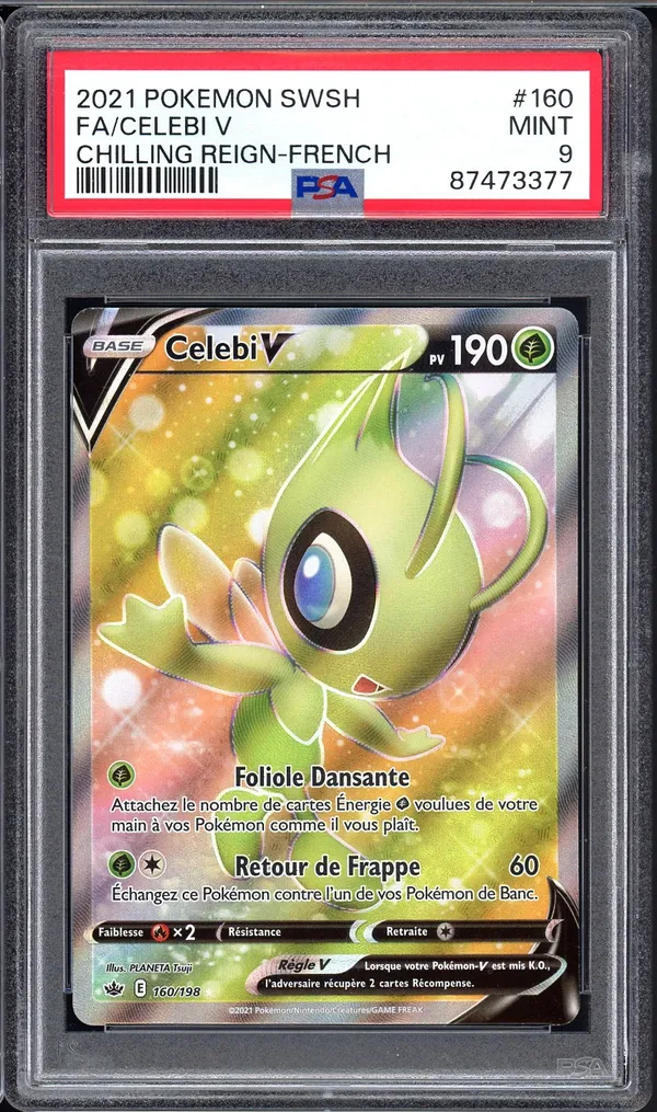 PSA 9 Celebi V