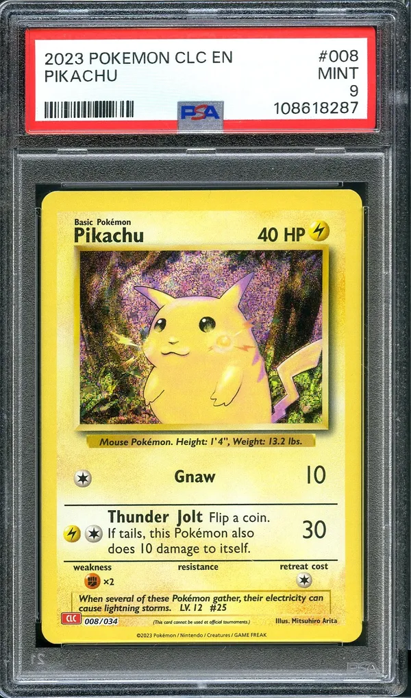 PSA 9 Pikachu Holo